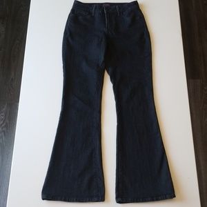 NYDJ  Farrah Jeans, dark enzyme wash